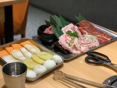 蔬菜拼盘-麻蒲碳烤肉(远景路1号店)
