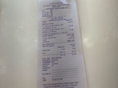 账单-Jonah's Fruit Shake & Snack Bar