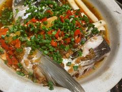 我吃我爱的鱼头-老头儿油爆虾·知味杭州(爱琴海购物中心)