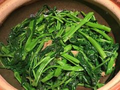 虾酱啫通菜-五稻厨房粤西菜(新闻店)