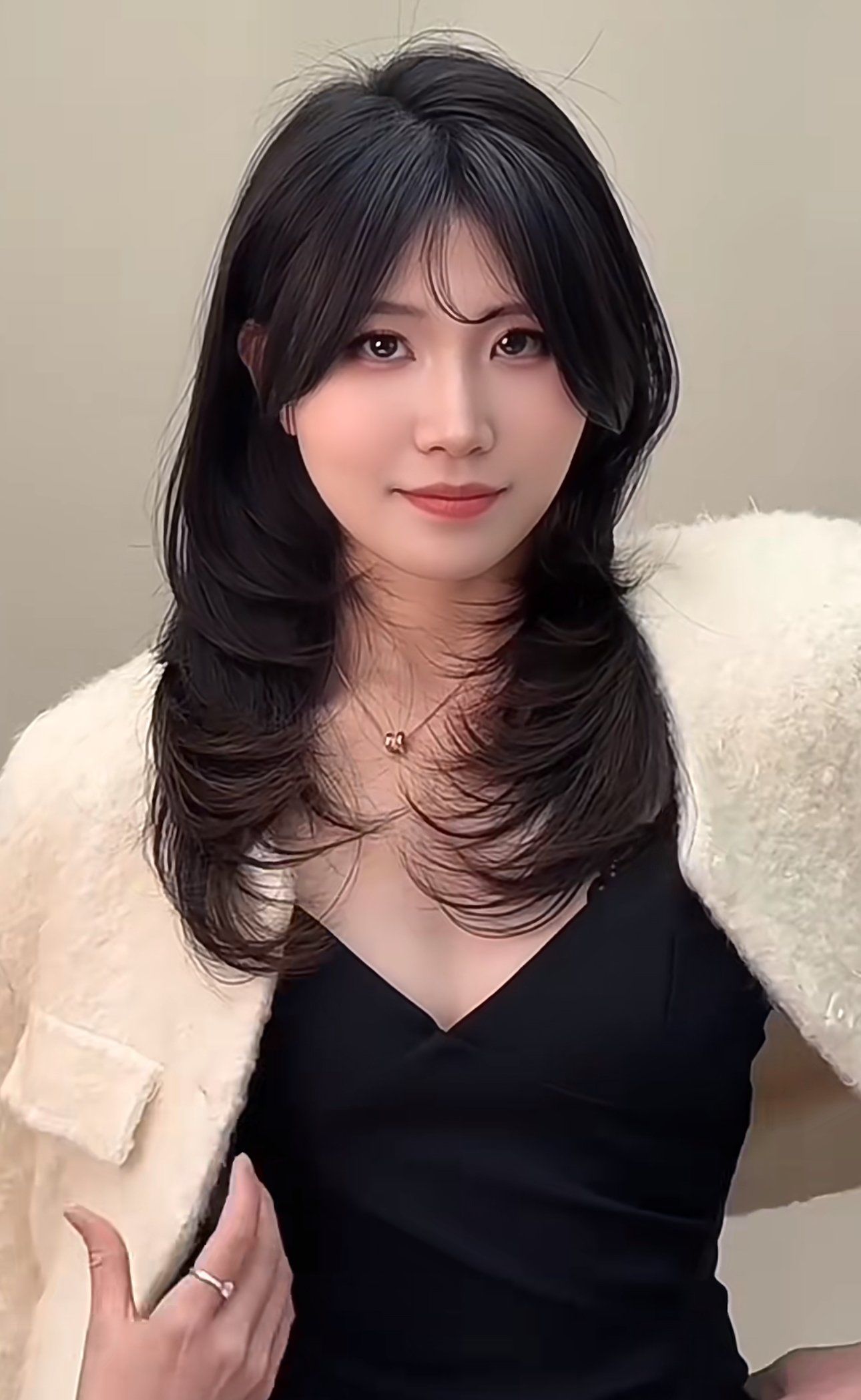 女生中长发发型