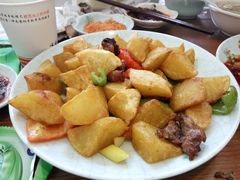 炸土豆块-清真·益鑫羊肉手抓馆(花园北街店)