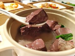 猪什煮猪红-天瑞轩·粤菜餐厅