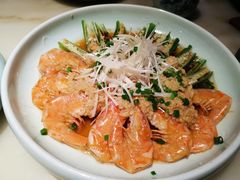 秋葵粉丝蒸大虾-枚青·临安酒肆(腾飞大厦店)