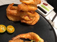 蜜汁酥皮虾-四季民福烤鸭店(王府井灯市口店)