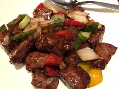 黑胡椒牛肉粒-夏苑(新加坡丽思卡尔顿美年酒店)