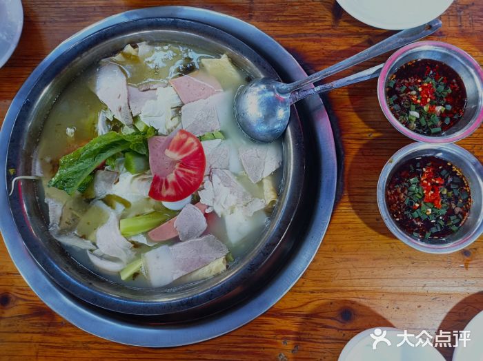 陈记泸州酸菜豆花火锅(建设路店)荤豆花图片