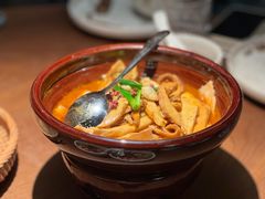 武当山竹笋牛杂煲-清水亭湖北菜(大屯DT51店)