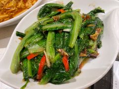 豆豉鲮鱼炒油麦菜-香港新发烧腊茶餐厅(书城店)