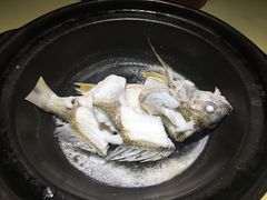 油盐焗海立鱼-百味馆·粤菜·湛江菜(后海花园店)