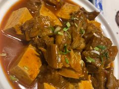 牛腩炖老豆腐-宁夏国强手抓羊肉·清真菜(未央路凤三店)