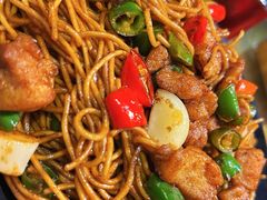 爆辣小公鸡炒面-望京一号·重庆江湖菜(工体店)