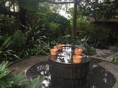 木桶淋浴-龙山酒店温泉