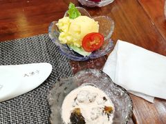 芥末桃胶-大佛寺高级素食自助餐厅