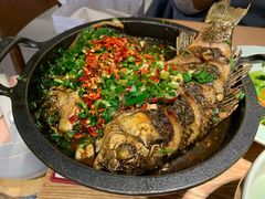 铁板鲫鱼-聚鑫朋酸菜肥肠(九龙仓店)