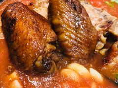 番茄浓汤鸡翅猪扒通粉-华嫂冰室(尖沙咀店)