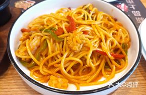 Spicy Seafood Pasta