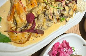 Crispy Creamy Mushroom Shrimp