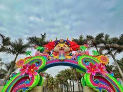 -欢乐海岸椰林沙滩-2025湾区超级灯会