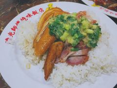 叉烧油鸡双拼-陈光记烧腊店(罗保博士街店)