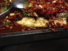 -探鱼·鲜青椒爽麻烤鱼(广州花都来又来店)