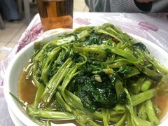 虾酱通菜-凤城康记饭店