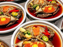 -草家酱蟹炭火烤肉店(珲春南路一店)