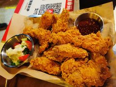 韩式炸鸡-包装马车·韩国料理·포장마차