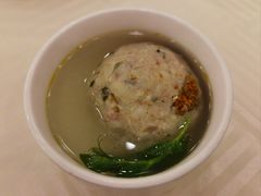 蟹粉狮子头-怡园饭店-餐厅(四望亭店)