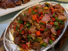 双椒炒肉-澳门酒家(南航明珠店)