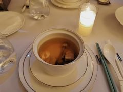 松茸炖土鸡汤-火璽·園