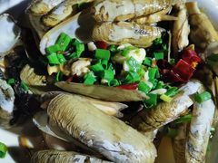 葱油蛏子-胖大嫂渔家排档·全海景餐厅(渔村店)