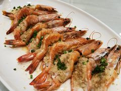 蒜蓉开边虾-大连湾旭日·家宴·海肠捞饭(马栏广场店)