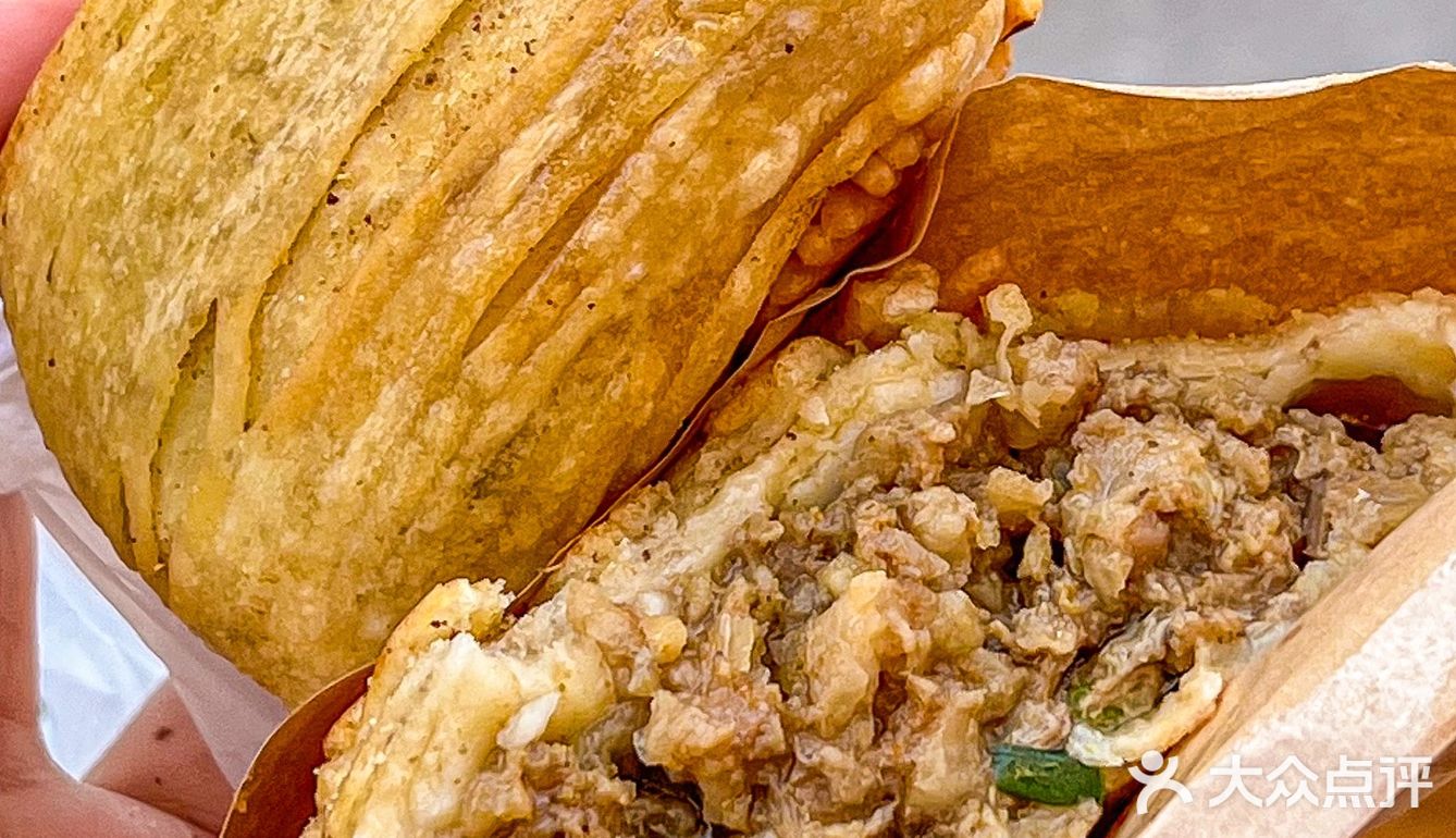 江门也有‼️火爆全网的金丝牛肉饼，爆多汁‼️