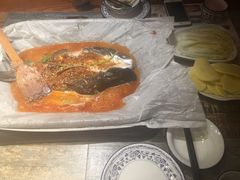 凌波鱼-鱼来顺纸上烤鱼