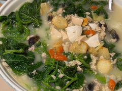 上汤双蛋肉碎煮桑叶-味妙顺德厨房(绿地缤纷城店)