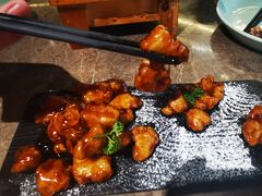 雪花糖醋里脊-绿茶餐厅(崇文门新世界店)