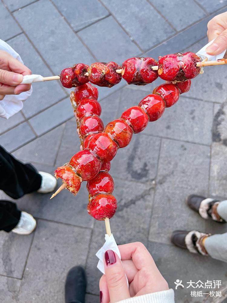 过年冰糖葫芦风俗图片