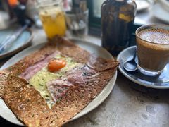 巴黎火腿鸡蛋芝士蘑菇可丽饼-RAC BAR(安福路店)