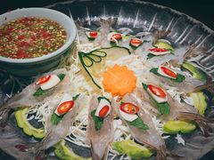 越式大虾刺身-大头虾越式风味餐厅(光明广场店)