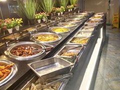 自助取餐区-好伦哥比萨烤肉自助(八里桥店)
