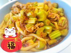 牛肉炒米粉-董小西的凉皮和椒麻鸡(三元桥店)