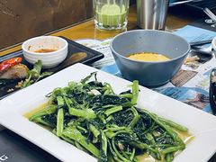 秘制虾酱炒空心菜-帕蓝·暹罗料理(曲阳店)
