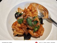 黑蒜大千爆虾球-北京四季酒店·采逸轩