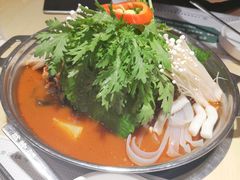 干白菜脊骨火锅-韩香福脊骨汤锅(上杭路店)