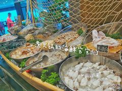 -海棠湾洲际-涛·海底餐厅·美人鱼·自助餐·海底隧道