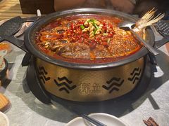 -探鱼·鲜青椒爽麻烤鱼(天河优托邦店)