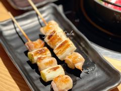 盐烤京葱鸡肉-大和食乐·鲜和牛酸汤火锅(环宇荟店)