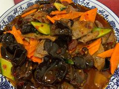 鱼香肝尖-北大地皖峰饭馆