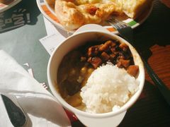 咖喱牛肉饭-比格比萨自助(花园路店)